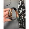 Rolex Daytona 116515LN Rose Gold Black Dial Rubber Strap Swiss 4130 Movement