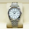 Rolex Datejust 41 Oystersteel and 18K White Gold 41 mm White Dial 126334-0010
