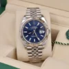 Rolex Datejust 41mm Oystersteel and white gold Bright Blue Dial 126334-0002