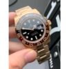 Rolex GMT Master II 126715CHNR Black Dial Rose Gold Rootbeer Bezel Swiss 3186 Movement