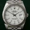 Rolex Datejust 41 Oystersteel and 18K White Gold 41 mm White Dial 126334-0010