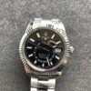 Rolex Sky-Dweller 326934 904L SS ZF 1:1 Best Edition Black Dial SS Bracelet 2824 Movement
