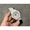 Rolex DIW Modified Datona All White Dial Swiss 4130 Movement