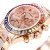 Rolex Over the top of the Rainbow - Rolex rainbow Ring Datona Platinum eye Cal.7750 mechanical timing