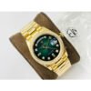 Rolex Day-Date All Gold Green Dial Diamond Bezel Super Clone 3255 Movement