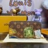 LV monogram brazza wallet in canvas