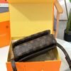 Color-blocked messenger bag shoulder crossbody bag Specifications: 25*19*10CM