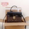 Reading flower color matching leather single room handbag Specification: 25*17*10cm