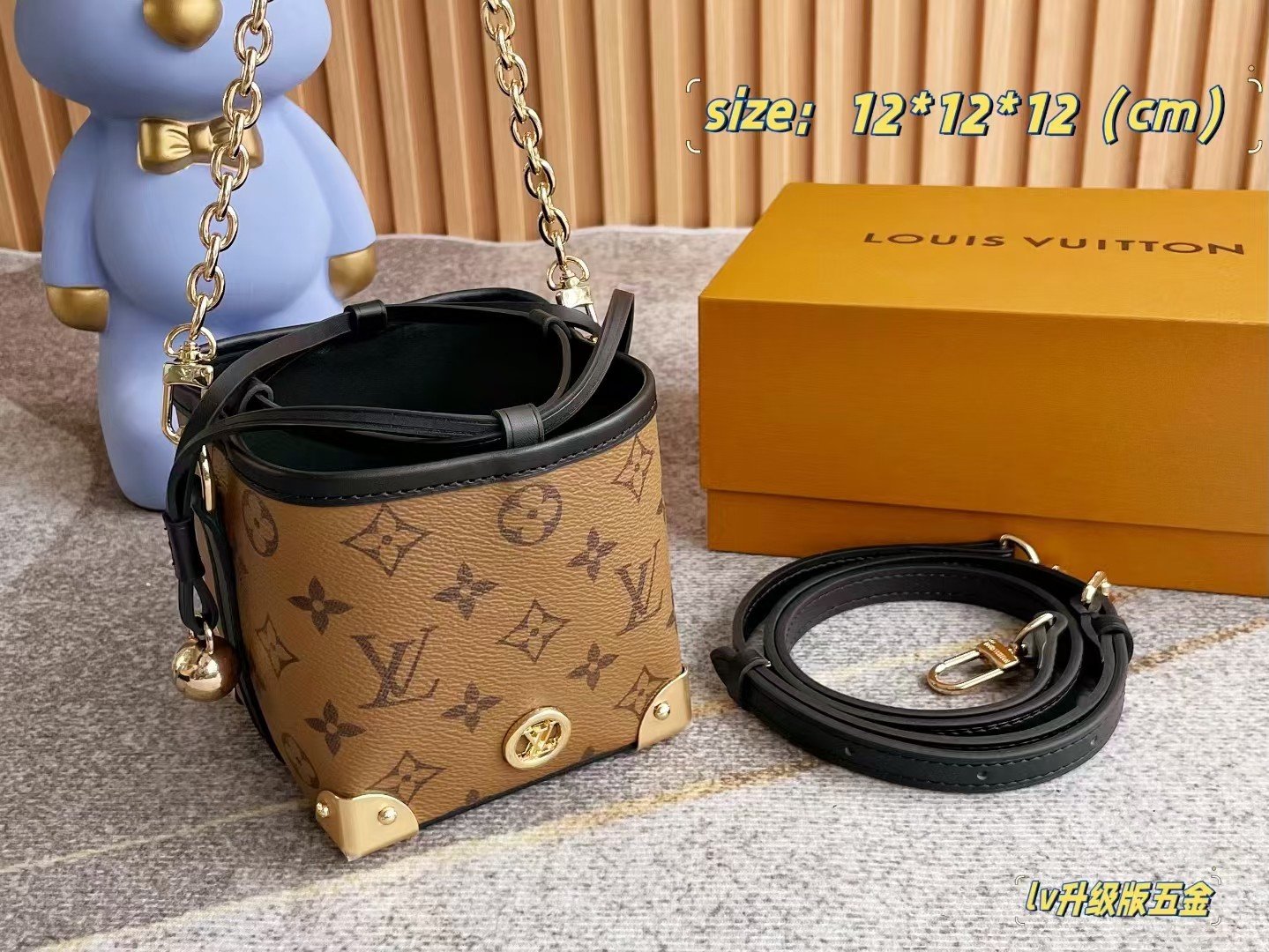 Tote bag shoulder bag Specification: 12*12*12cm