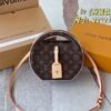 Hand buckle round cake tote bag shoulder bag Specification: 22*21*10cm