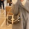 Gemini Small White Tote Bag Shoulder Bag Specification: 20*16*7cm
