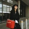 Reversible handbag Specifications: 32*29*17