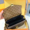 Color-blocked messenger bag shoulder crossbody bag Specifications: 25*19*10CM