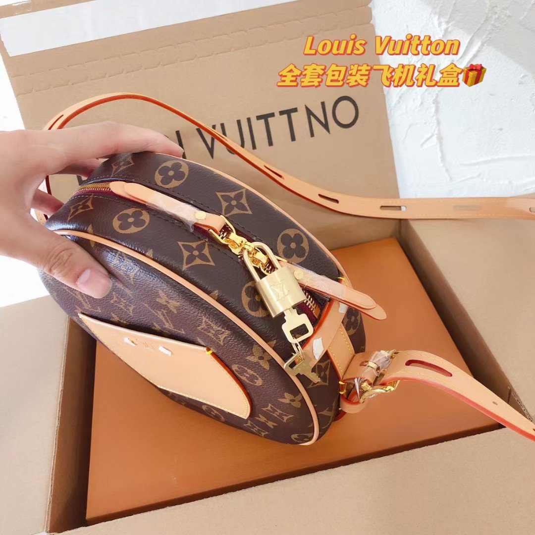 Round cake one-shoulder crossbody women's bag Specifications: 21*20*7cm