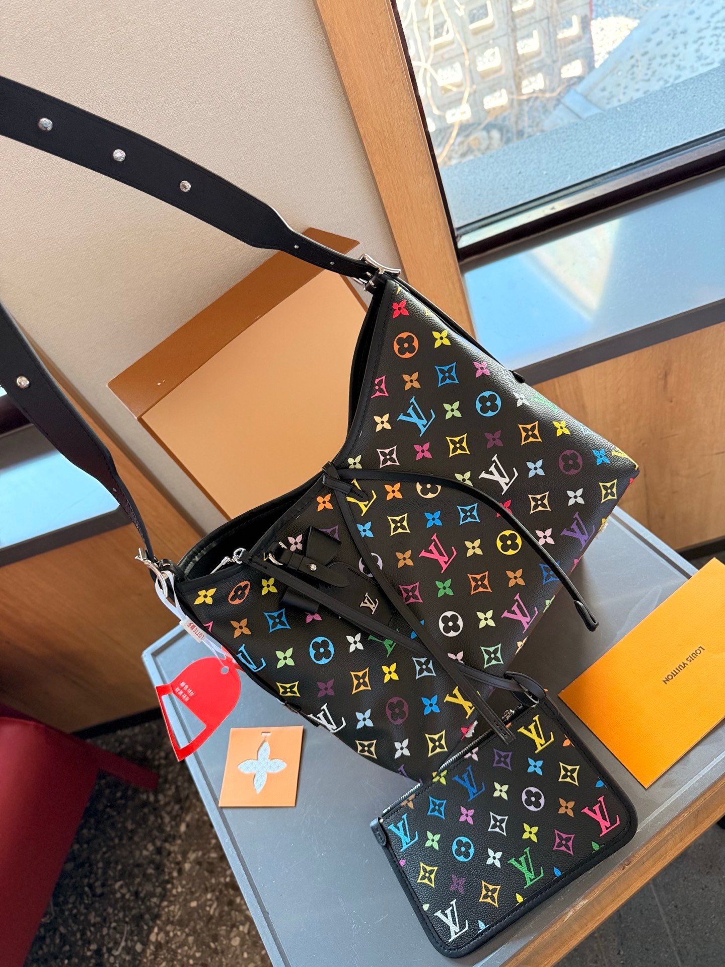 Black Sancai Shopping Bag Specification: 24*29*12
