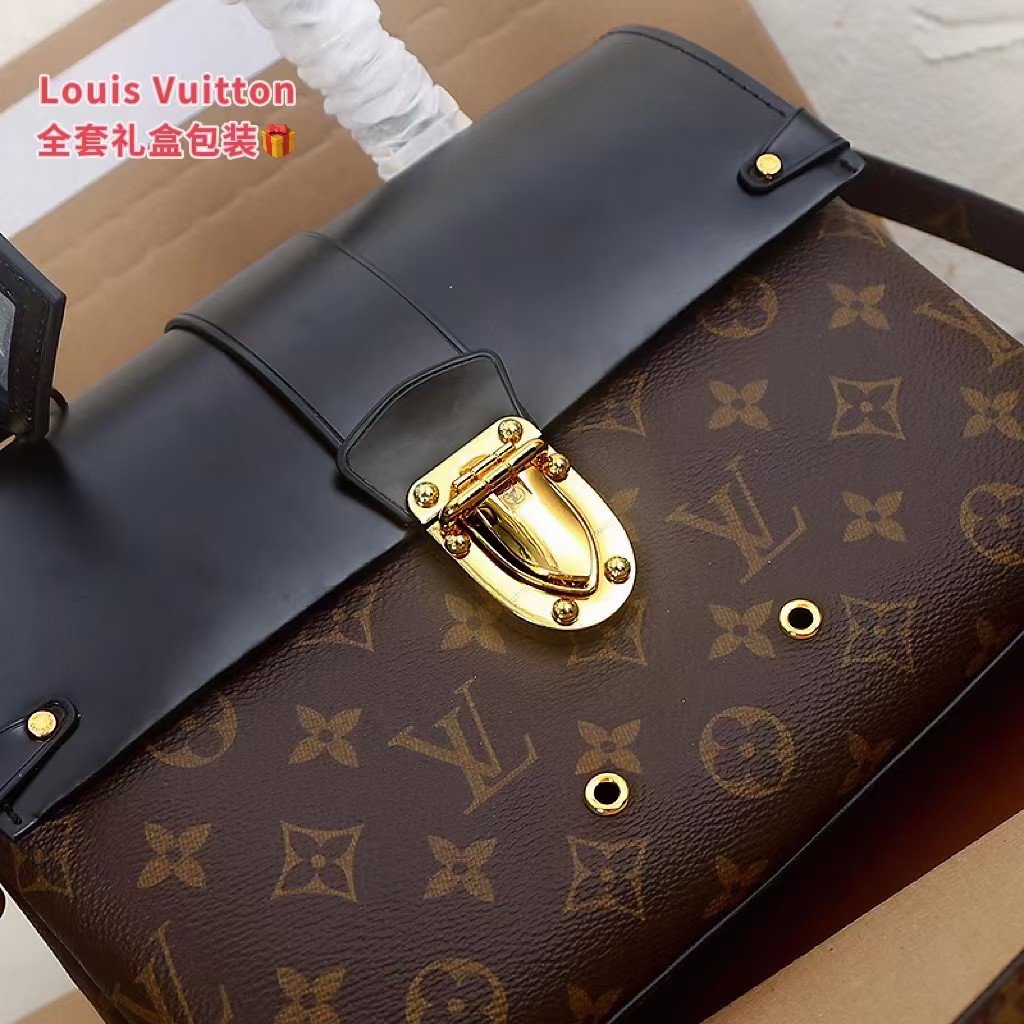 Reading flower color matching leather single room handbag Specification: 25*17*10cm