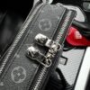Shoulder Crossbody Bag Chest Bag Men's Black Size 18.5/11/6.5cm