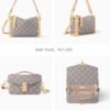 Shoulder bag, single handle bag Specifications: 21.5*13.5*6