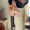 Shoulder bag handbag specifications: 12.5*6*21cm