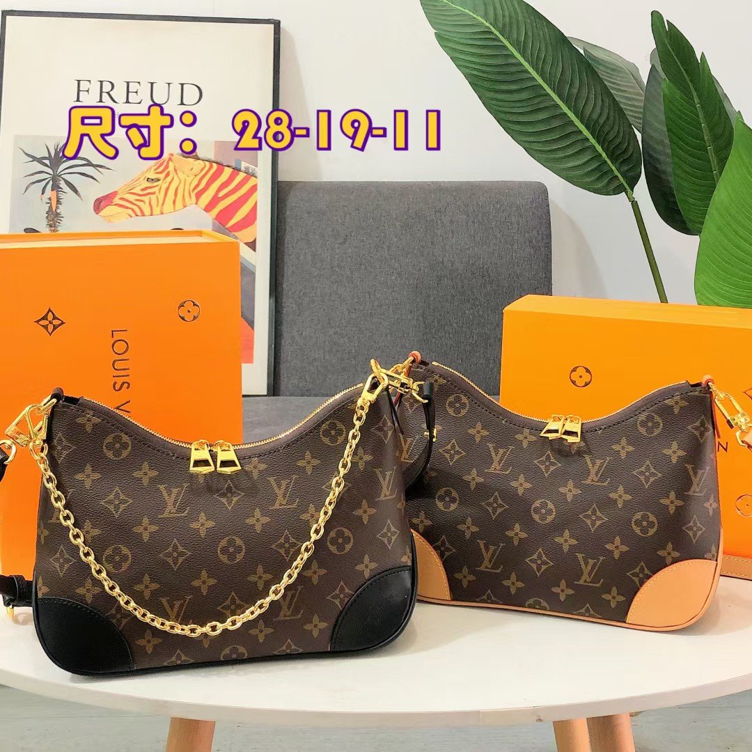 Old-fashioned croissant chain shoulder crossbody armpit bag Specifications: 27*16*10 ...