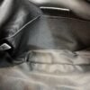 Crossbody Chest Bag for Men, Black Embossed, Size: 125 x 18 cm