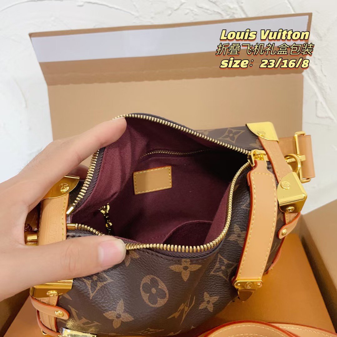 Iron horn square box bag size: 23*16*8cm